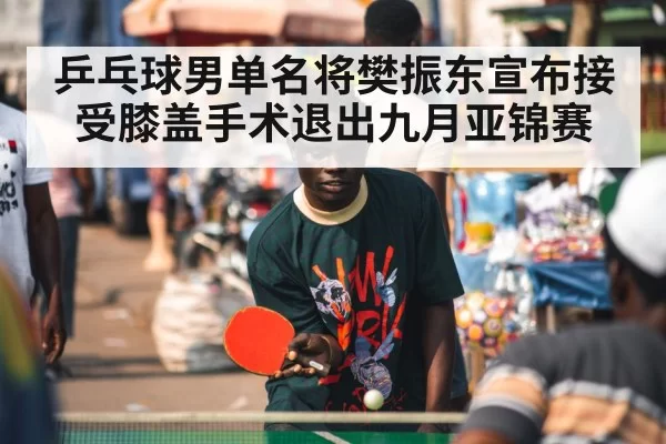 乒乓球男单名将樊振东宣布接受膝盖手术退出九月亚锦赛